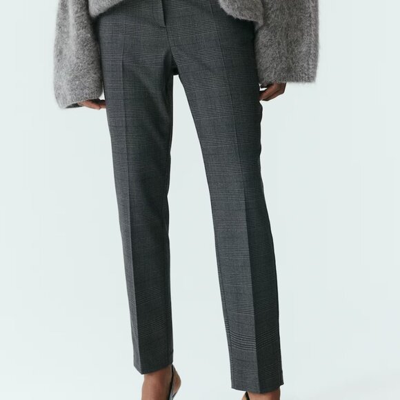 Slacks - Dark grey/plaid - Picture 3 of 3